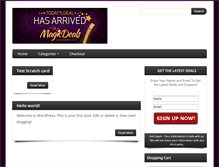Tablet Screenshot of magicdealscolumbus.com